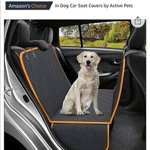Dog back seat car cover